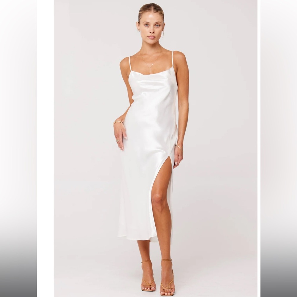RESA Madison Slip Dress in Pearl, XS NWT